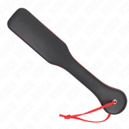 Obsenza - Pala de Dos Caras Roja y Negra 32 x 6 cm para Experiencias Intensas - Negro - Image 1