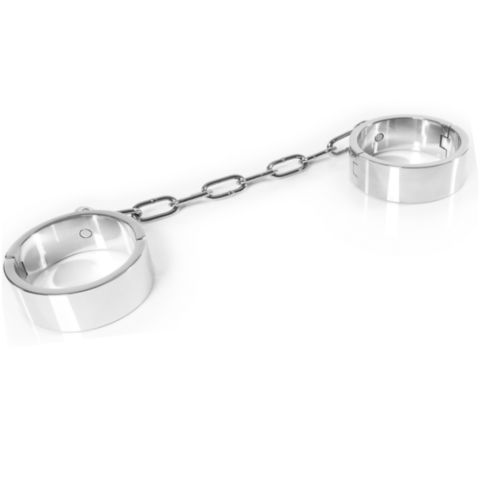 Obsenza - Menottes de Cheville en Acier Inoxydable avec Clé Allen BDSM - Image 1