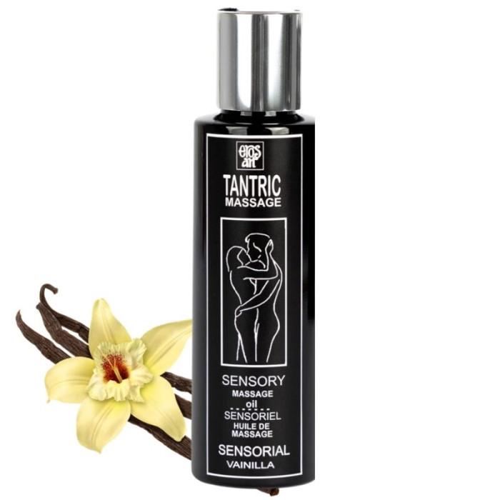 Obsenza - Huile de Massage Tantrique Naturelle Vanille Aphrodisiaque pour Intimité et Bien-Être - 100ml - Image 1