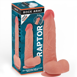 Obsenza - Dildo Realistico in Silicone Liquido Raptor 24 cm - Rock Army - Image 1