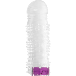 Obsenza - Gaine Pénis Texturée avec Balle Vibrante pour une Stimulation Intense - Image 1