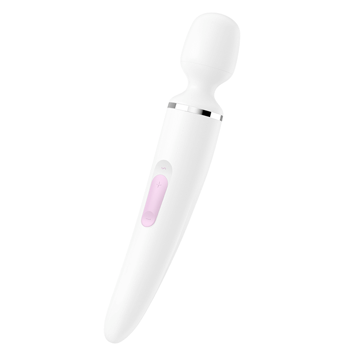 Obsenza - Satisfyer Wander Woman White – XXL Body Massager for Relaxation and Orgasm - T1 - Image 1