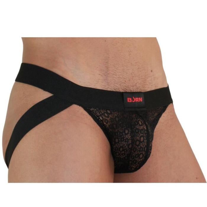 Obsenza - Jockstrap BURN Noir - Élégance Sensuelle et Confort Optimal - Noir - Image 1