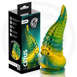 Obsenza - Godemichet tentacule vert cetus grande taille - Image 1