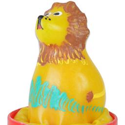 Obsenza - Handpainted novelty condoms sitting lion - Image 1