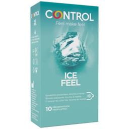 Obsenza - Ice Feel Cool Effect Condoms – Mint Aroma, 10 Pack - Image 1