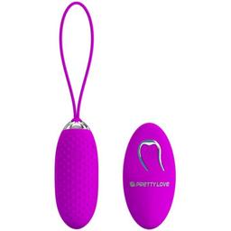 Obsenza - Joanna Remote Control Vibrating Egg with 12 Modes for Discreet Pleasure - Purple - Image 1