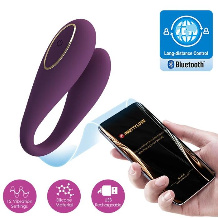 Obsenza - Vibrador Doble de Placer August con Control Remoto y App de Pretty Love - Image 1