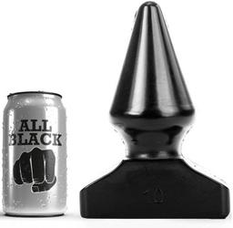 Obsenza - Plug Anal All Black 20,5 cm para Prazer Máximo - Preto - Image 1