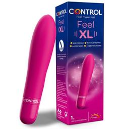 Obsenza - Vibrador vaginal Feel XL Control com 5 velocidades e design ergonómico - Roxo - Image 1