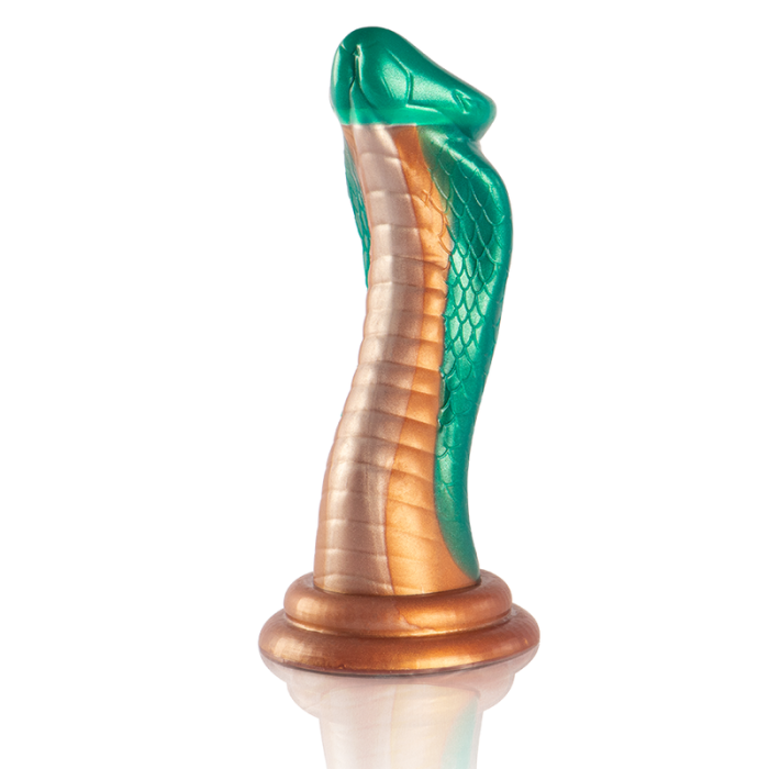 Obsenza - Epische Python Dildo Cobra Grün für Unvergessliche Lustmomente - Grün - Image 1