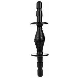 Obsenza - Doble Penetración Conector para Juguetes Hung System - Negro - Image 1
