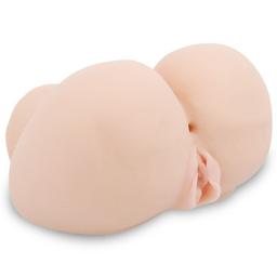 Obsenza - Realistische Vagina und Anus mit Vibrationsfunktion und Fernbedienung - Image 1