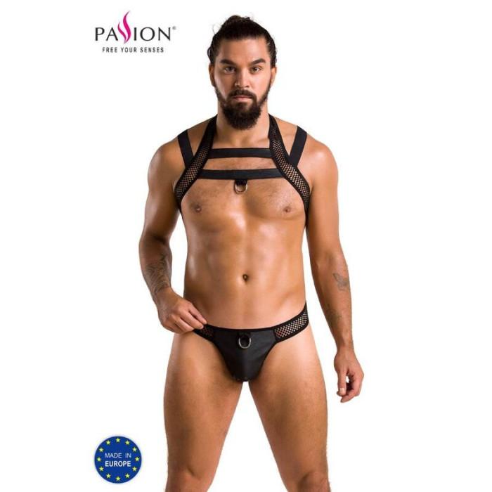 Obsenza - PASSION 043 Set Jacob Schwarz für Damen S/M – Elegantes Dessous aus EU-Produktion - Schwarz - Image 1