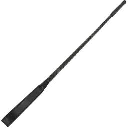 Obsenza - Fusta BDSM Fina con Punta de PVC DARKNESS - Negro - Image 1