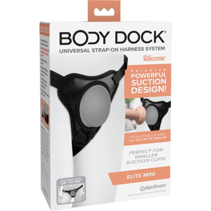 Obsenza - Body Dock Elite Mini-Gurt für Strap-On-Spiel mit Saugdesign - Image 1