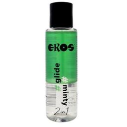 Obsenza - Lubricante 2 en 1 Glide Minty de Silicona EROS para Placer Duradero - 100ml - Image 1