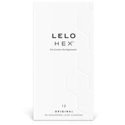 Obsenza - Caixa de Preservativos HEX LELO 12 Unidades para Máximo Prazer - Image 1