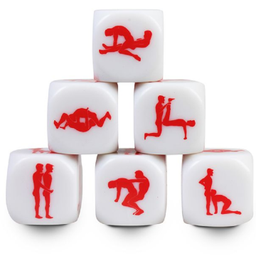 Obsenza - SecretPlay Kamasutra Gay Dice – 25mm Passionate Position Generator - Image 1