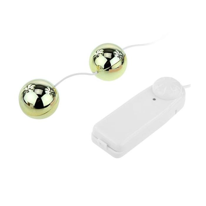 Obsenza - Vibrateur Boules Chinoises Golden avec Télécommande BAILE - Image 1