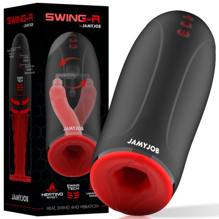 Obsenza - JAMYJOB Swing-R Heating & Vibration Male Masturbator - Image 1