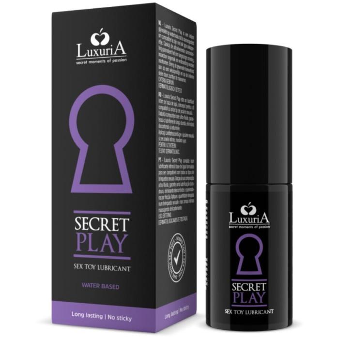 Obsenza - Lubrificante Intimo Luxuria Secret Play per Sex Toys e Intimità - 30ml - Image 1