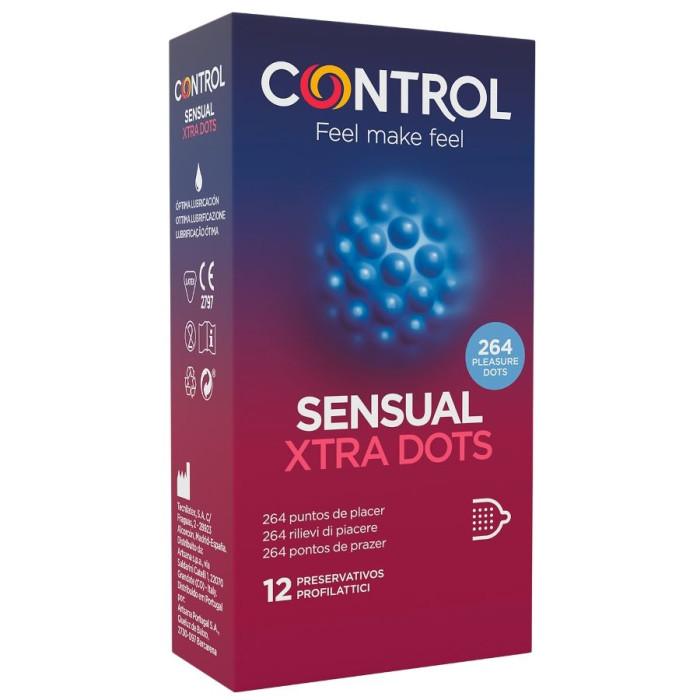 Obsenza - Control Xtra Dots - Préservatifs 12 Uds Sensation Intense - Image 1