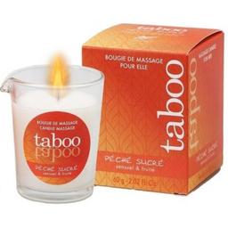 Obsenza - Vela de Massagem Taboo de Nectarina Peche Sucre para Momentos Íntimos - Image 1