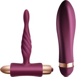 Obsenza - Dare kit vibrador trenzado + plug anal principiantes - Image 1