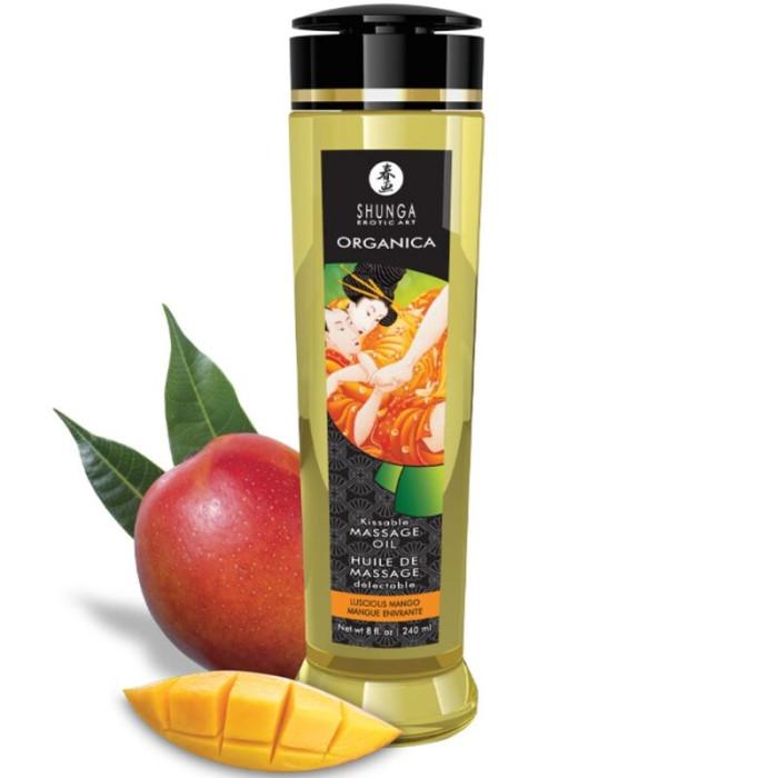 Obsenza - Bio Mango Massageöl für sinnliche Momente - 240ml - Image 1