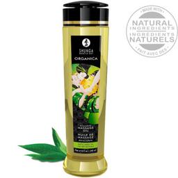 Obsenza - Bio Massageöl Grüner Tee für Sinnliche Massagen von Shunga - 240ml - Image 1