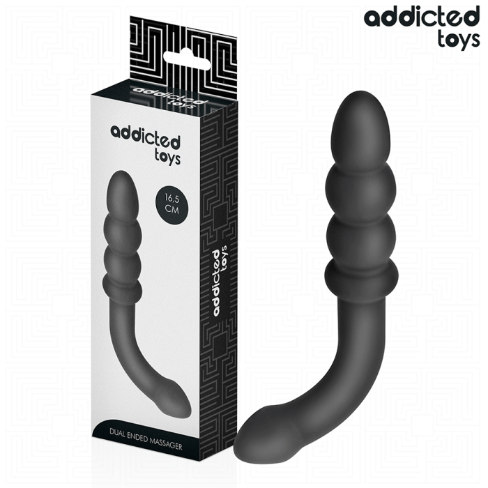 Obsenza - Double anal massager silicone 16.5 cm - Image 1