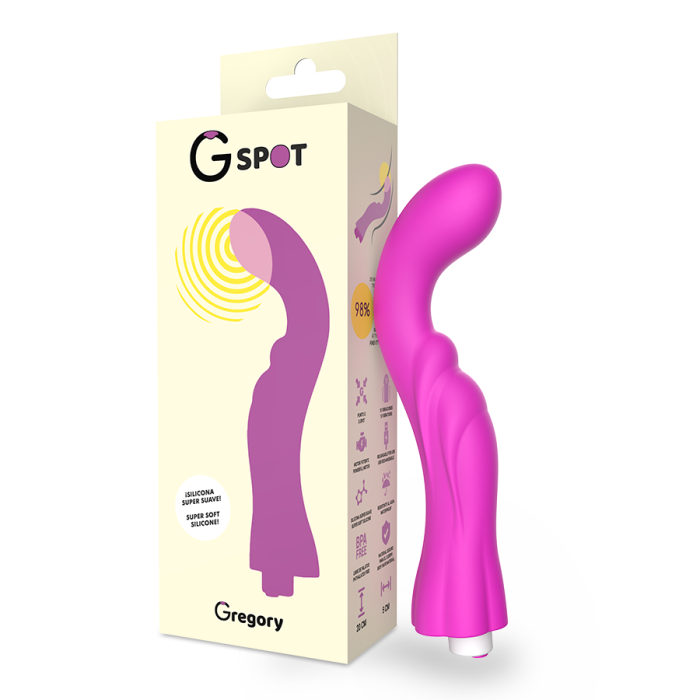 Obsenza - G-SPOT Gregory - Wiederaufladbarer G-Punkt Vibrator für intensive Stimulation - Violett - Image 1