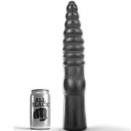Obsenza - Vibrador Anal Longo 33 cm – All Black para Prazer Profundo - Preto - Image 1