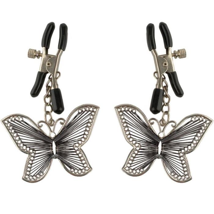Obsenza - Pinzas para Pezones Mariposa Fetish Fantasy Series de Pipedreams - Image 1