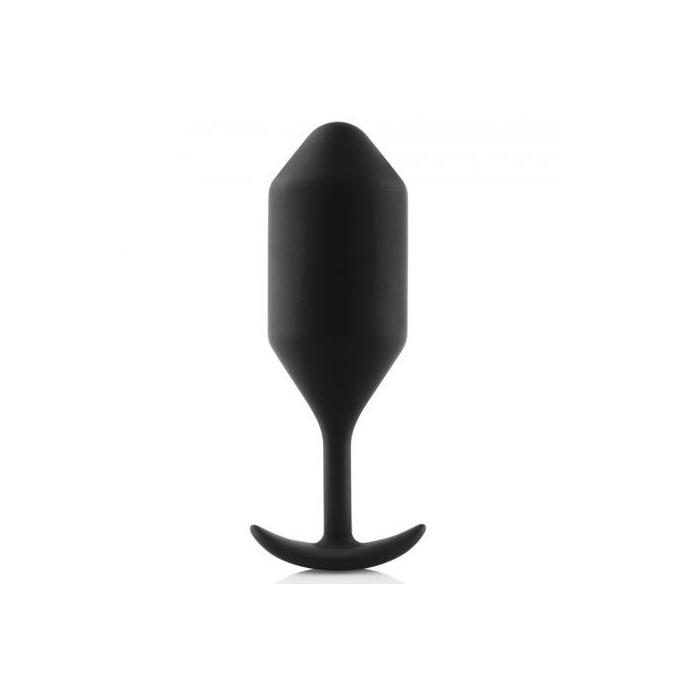 Obsenza - Plug Anale Snug 4 di B-VIBE per Piacere e Discrezione - Nero - Image 1