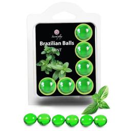 Obsenza - Set of 6 Mint Brazilian Erotic Balls for Sensual Play - Image 1