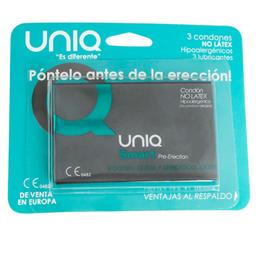 Obsenza - UNIQ Smart Latex-Free Pre-Erection Condoms – 3 Units - Image 1