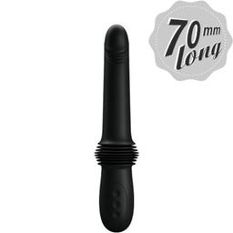 Obsenza - Vibratore Pazuzu con 3 Modalità di Spinta, Discreto e Innovativo - Nero - Image 1