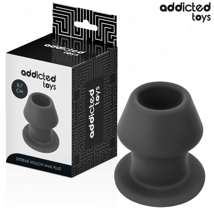Obsenza - Extreme hollow anal plug silicone size m 8.7 cm - Image 4