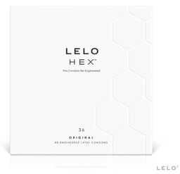 Obsenza - LELO HEX Condom Box – 36 Units for Enhanced Sensitivity and Comfort - Image 1