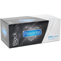 Obsenza - Preservativi in velluto nero scatola da 144 unità - Image 1