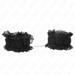 Obsenza - Pulseiras de Retenção de Pulso Elásticas de Renda Preto KINK - Preto - Image 1