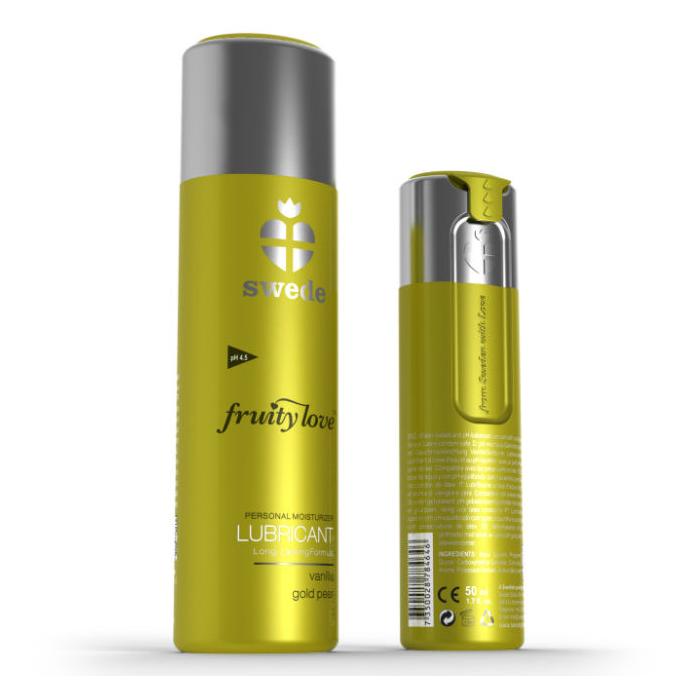 Obsenza - Fruity Love Vanilla Gold Pear Lubricant by Swede - Image 1