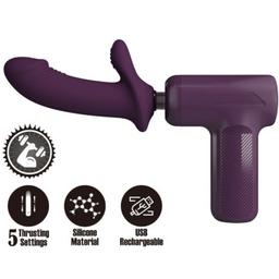 Obsenza - Pretty Love DJ Scholar Massager – 5 Einstellungen, Leistungsstark und Vielseitig - Violett - Image 1