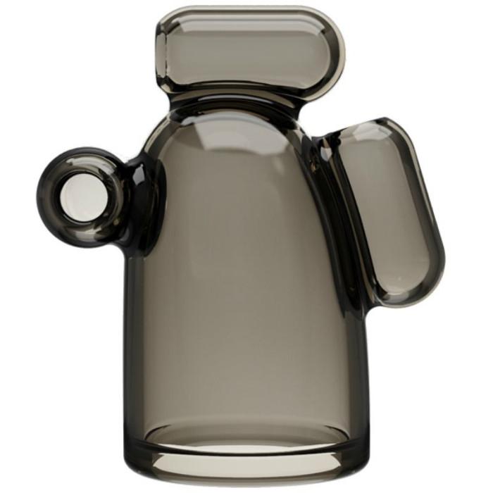 Obsenza - Tampa Vibrante de Cristal para Pênis com Estimulador Vibratório - Image 1