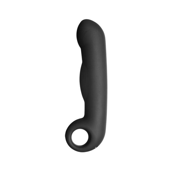 Obsenza - Vibrador Silicone Ovid Estimulação Interna para Ponto G e Próstata - Preto - Image 1
