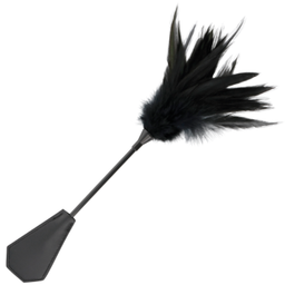 Obsenza - Darkness Feather Whip Crop for Sensory Play and BDSM Exploration - OS - Image 1