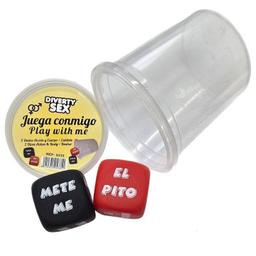 Obsenza - Dados verbo + lugar del cuerpo con cubilete - Image 1