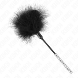 Obsenza - Penas de Cócegas com Cabo de Strass 27cm KINK - Image 1